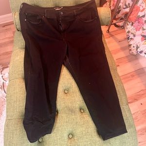 Torrid skinny black jeans size 26S
